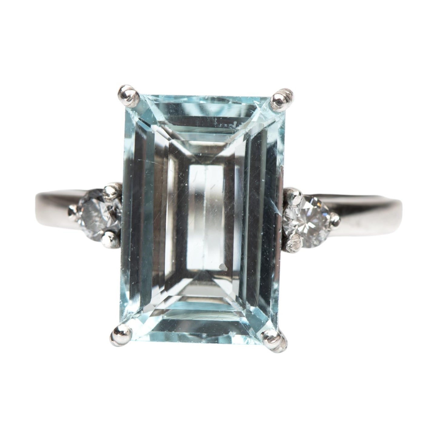 Aquamarine Dress Ring, 7.05 Carats