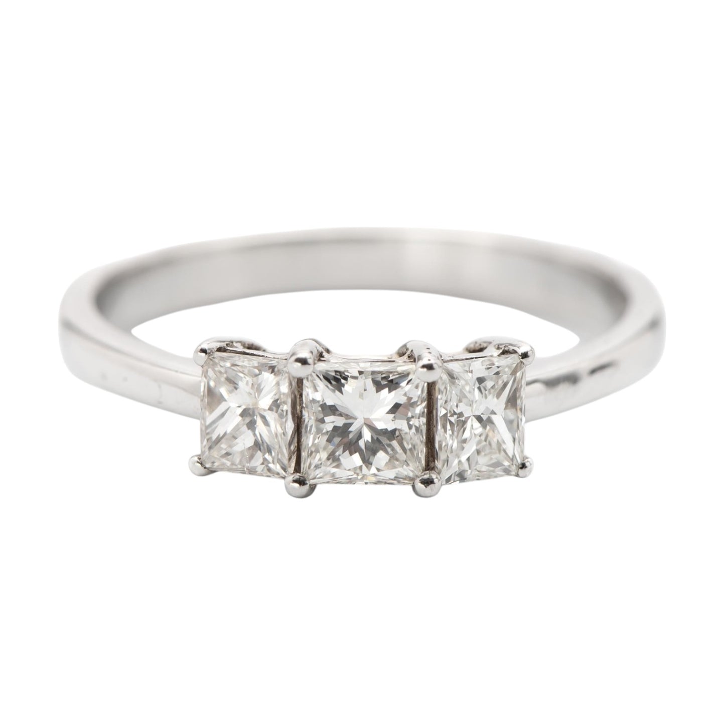 Diamond Trilogy Ring, 1.106 Carats