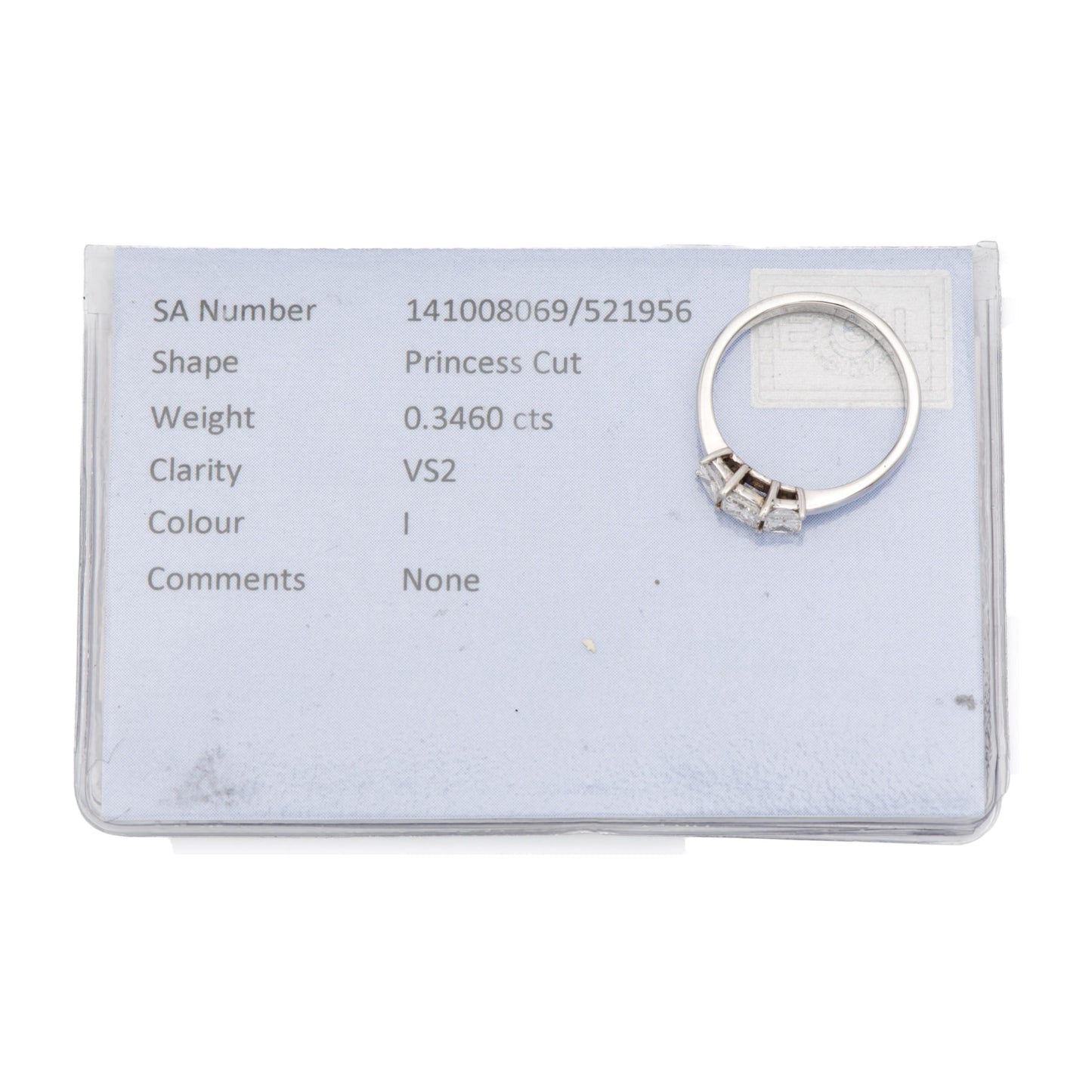 Diamond Trilogy Ring, 1.106 Carats