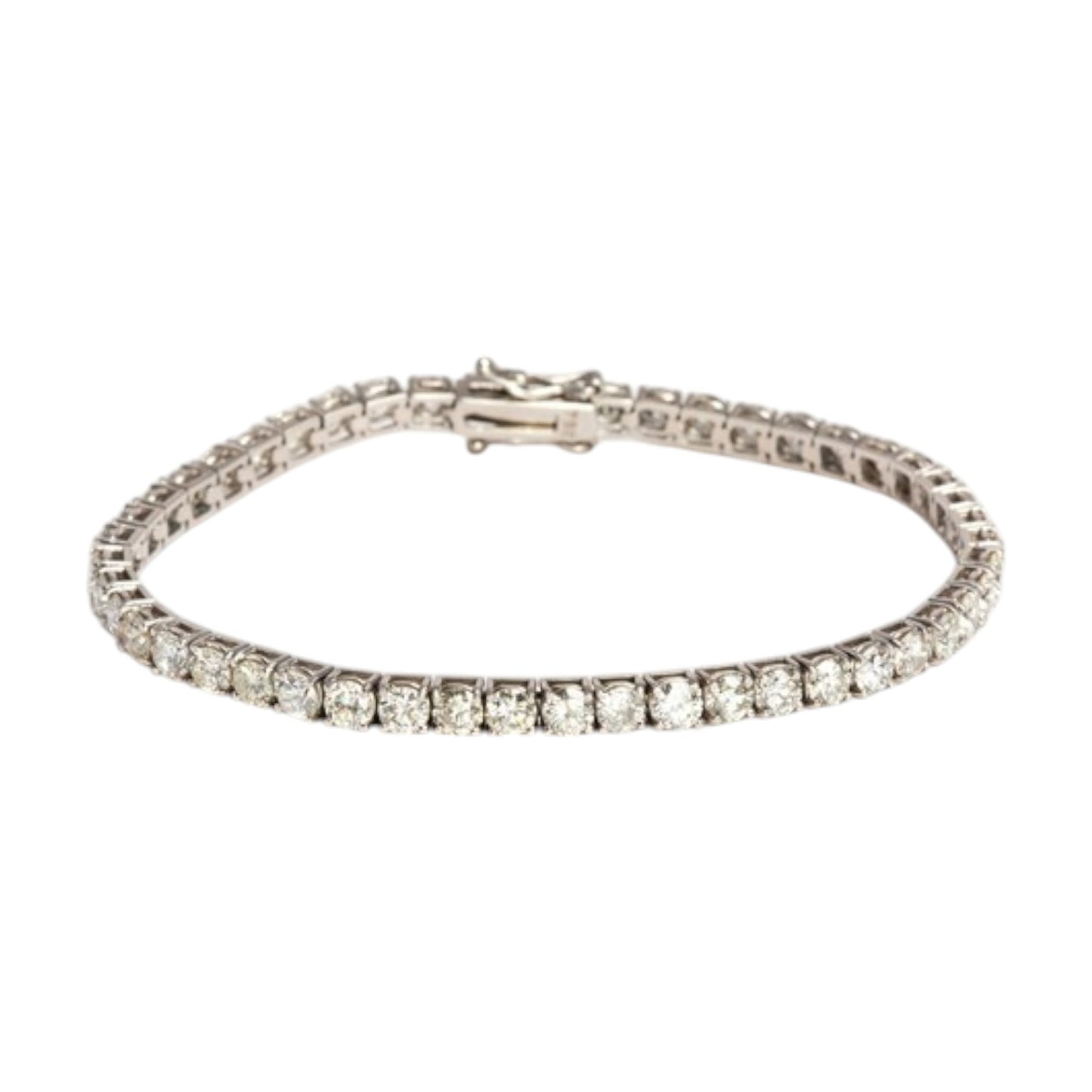 Diamond Tennis Bracelet, 11.10 Carats