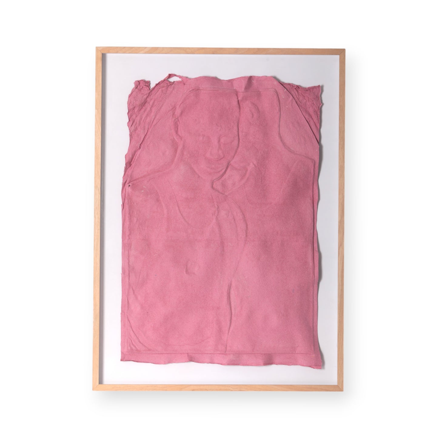 Dustin August, Soliloquy in Silence, plaster and acrylic paint, 2025