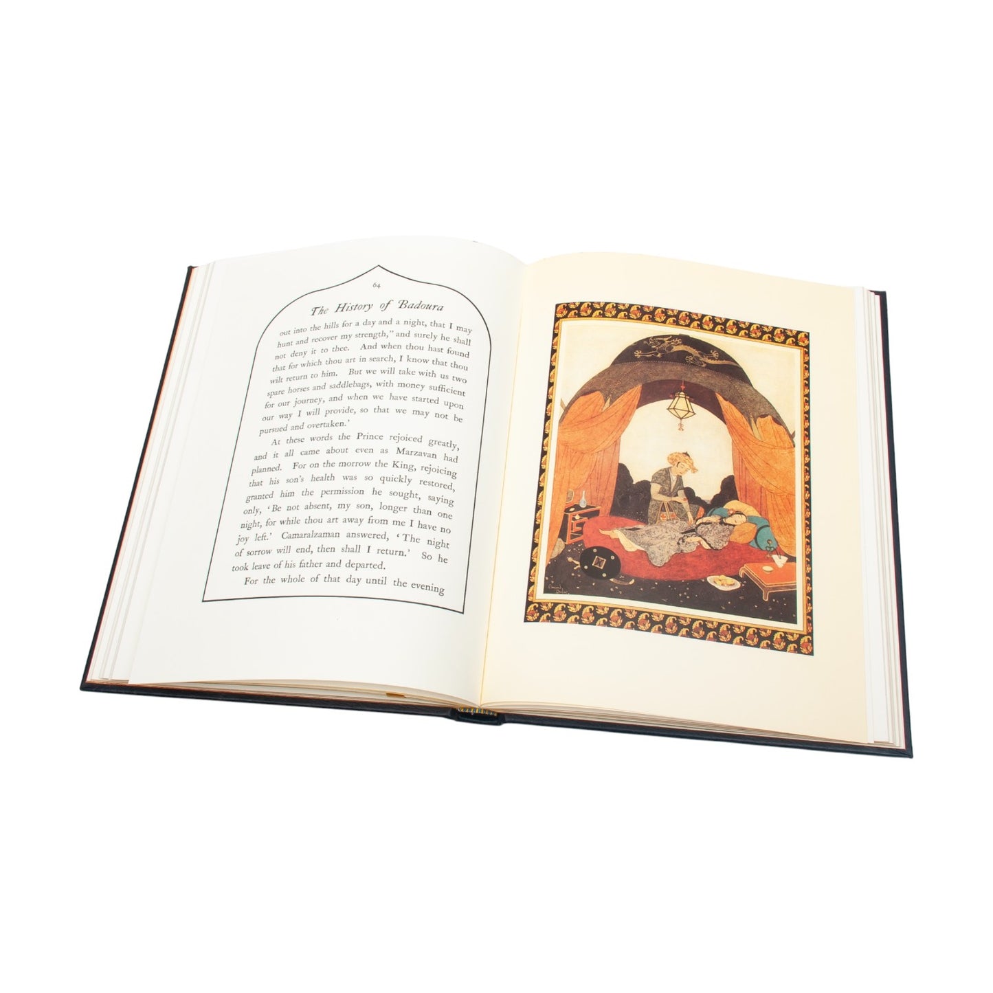 Princess Badoura By Laurence Housman, Illustrated By Edmund Dulac