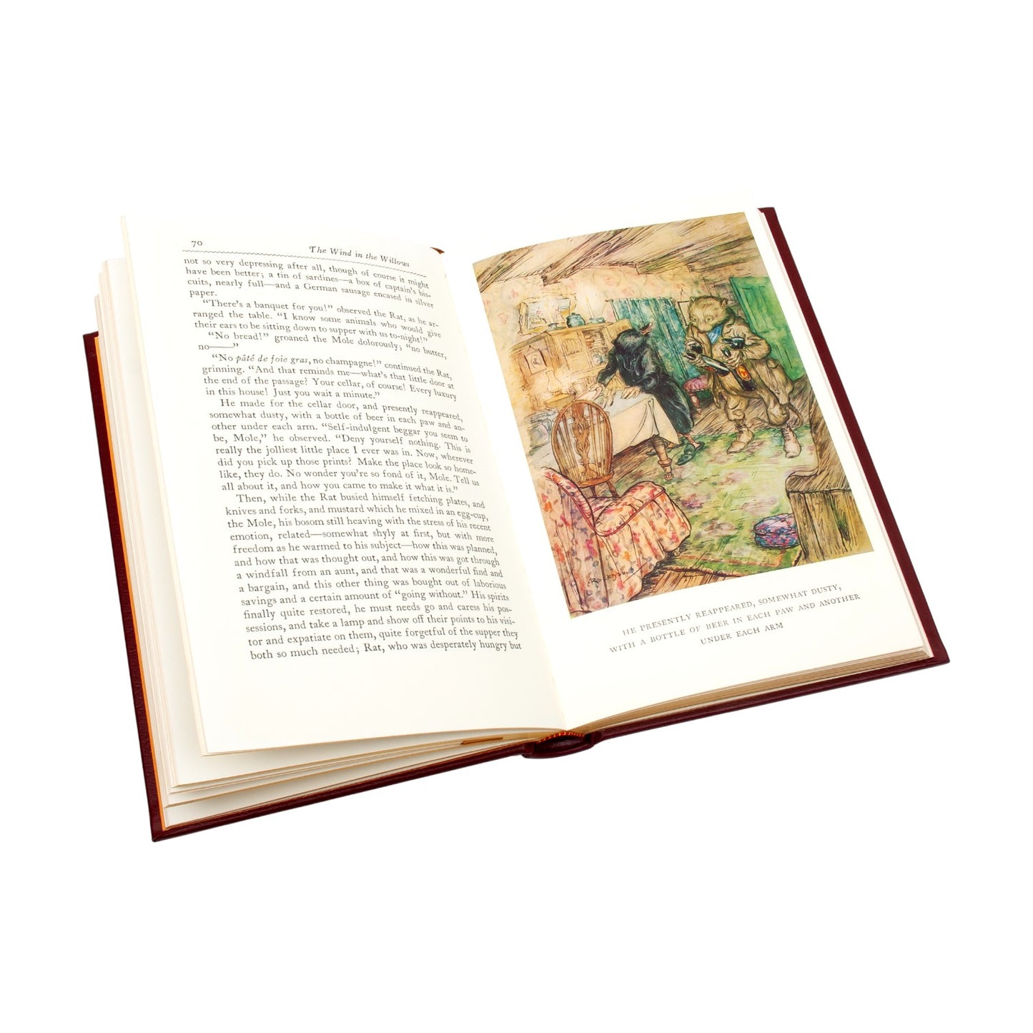 The Wind In The Willows By Kenneth Grahame, Illustrations By Arthur Rackham