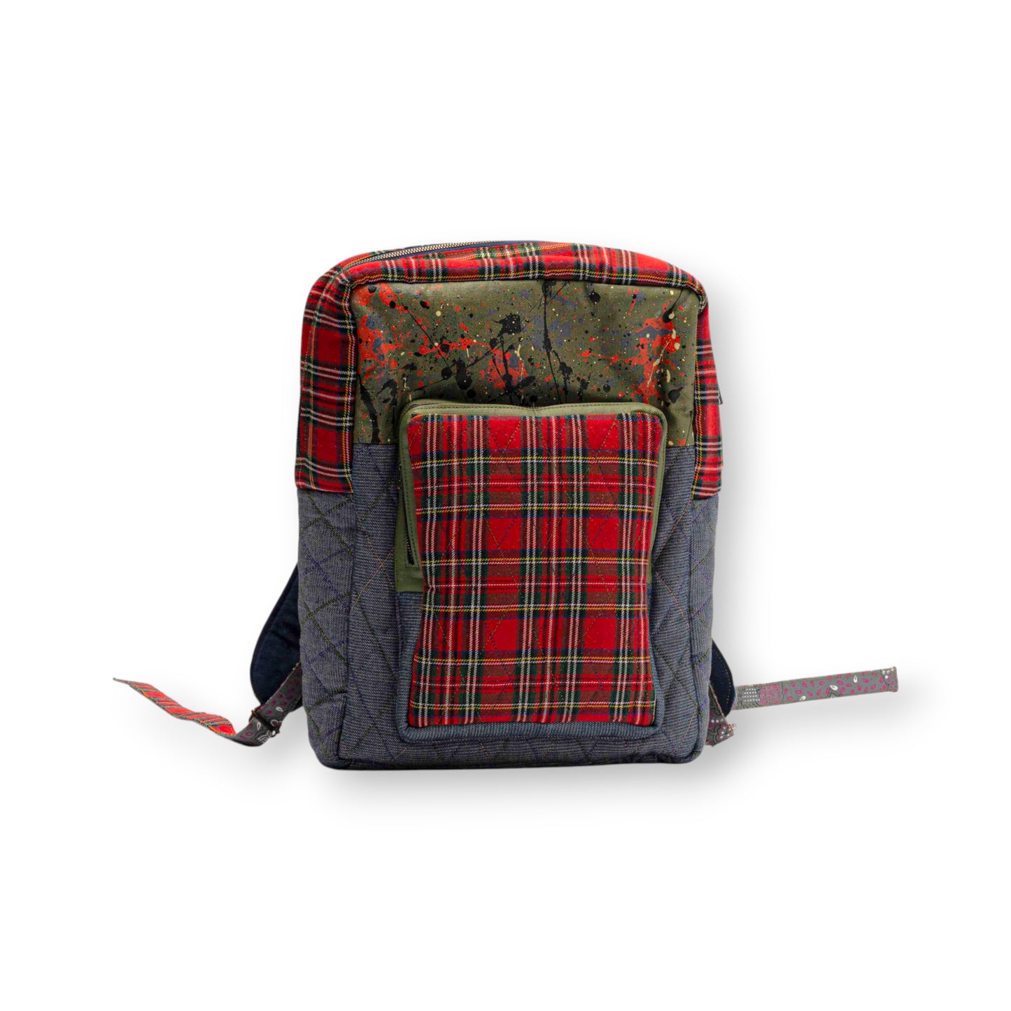 Nanini Mgandela, Splatter Artwork Back Pack, 2025