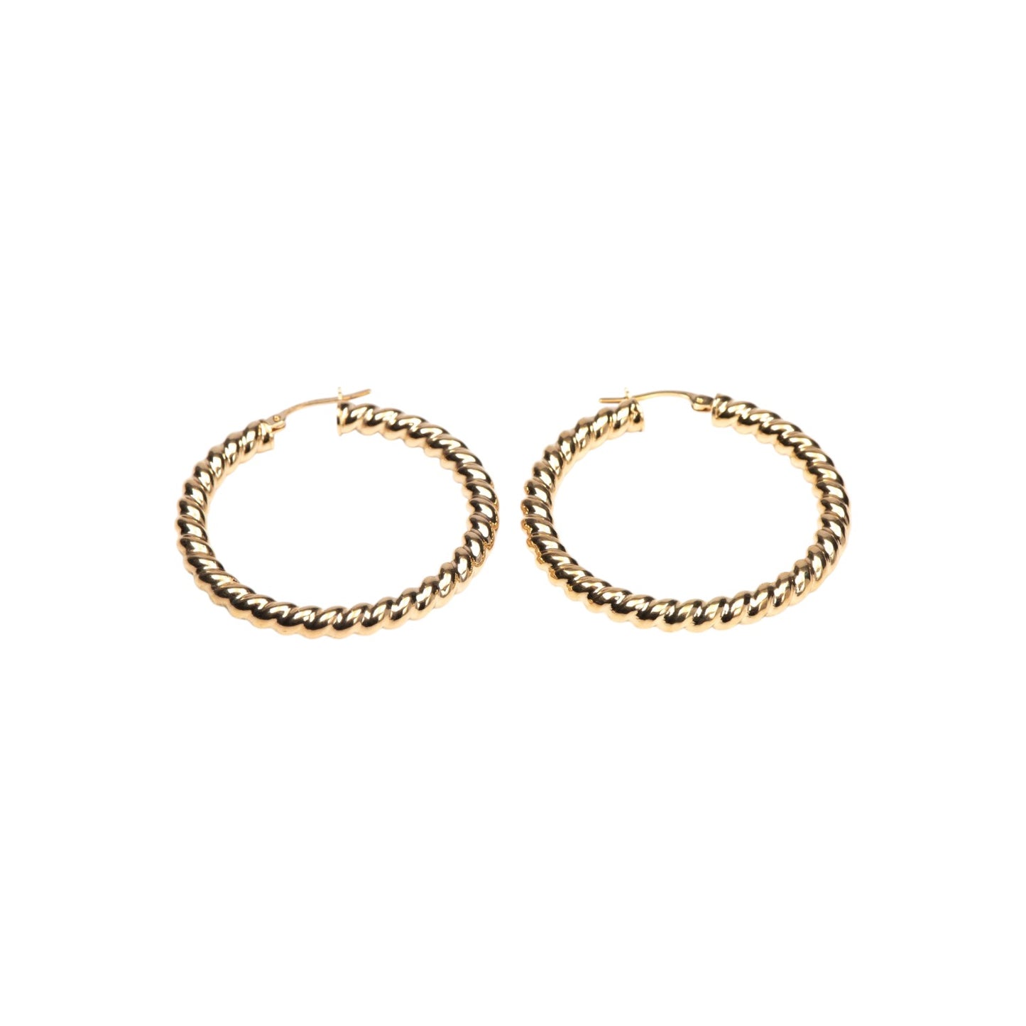 Gold Hoop Earrings