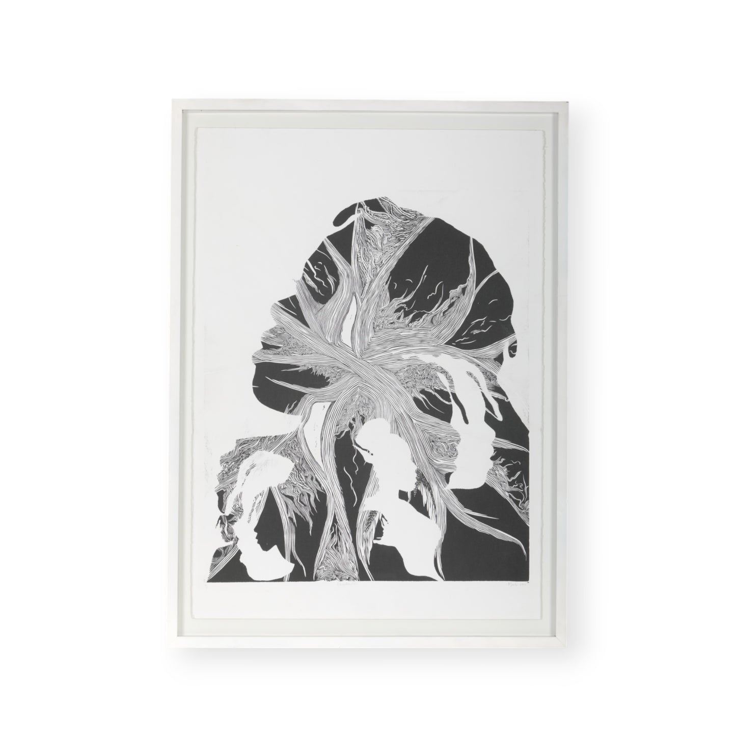 Mbali Tshabalala, Ekuqaleni (i), Linocut on Archival Paper, Edition 1 of 1