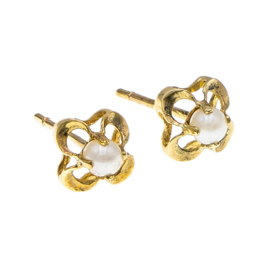 Pearl Stud Earrings