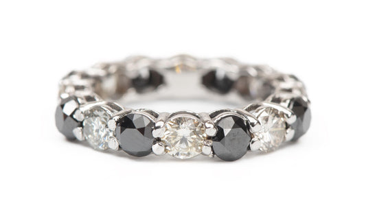 Full Diamond Eternity Ring,  5.05 Carats