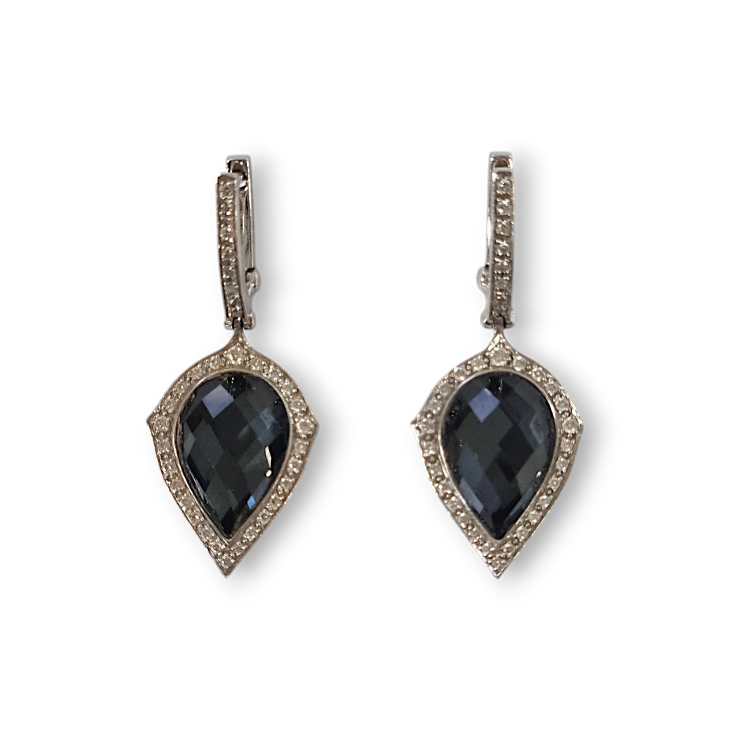 Stephen Webster Quartz and Diamond Earrings