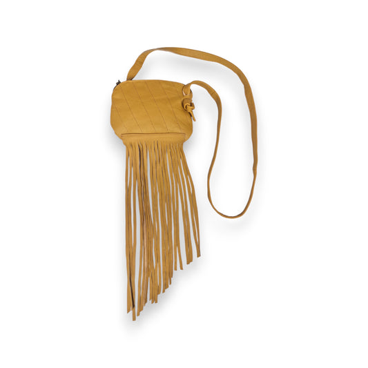 Nanini Mgandela, 3D bag on leather strap with tassels , 2025