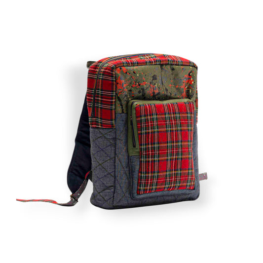 Nanini Mgandela, Splatter Artwork Back Pack, 2025