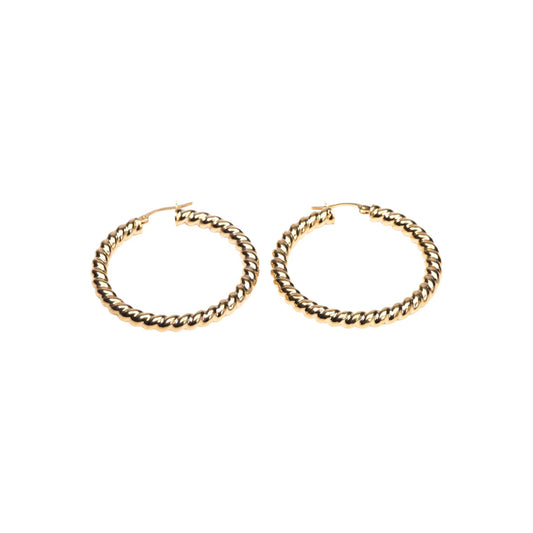 Gold Hoop Earrings