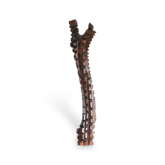Nwabisa Ntlokwana, Motherwood ladder, Jacaranda wood, 2025